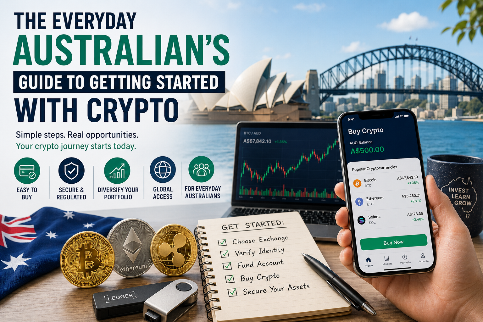 Guide for Australian's crypto purchasing